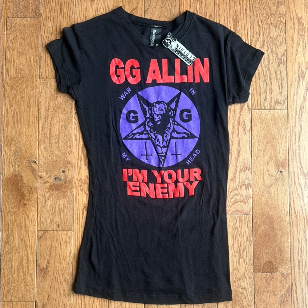 Sourpuss GG Allin Tshirt
